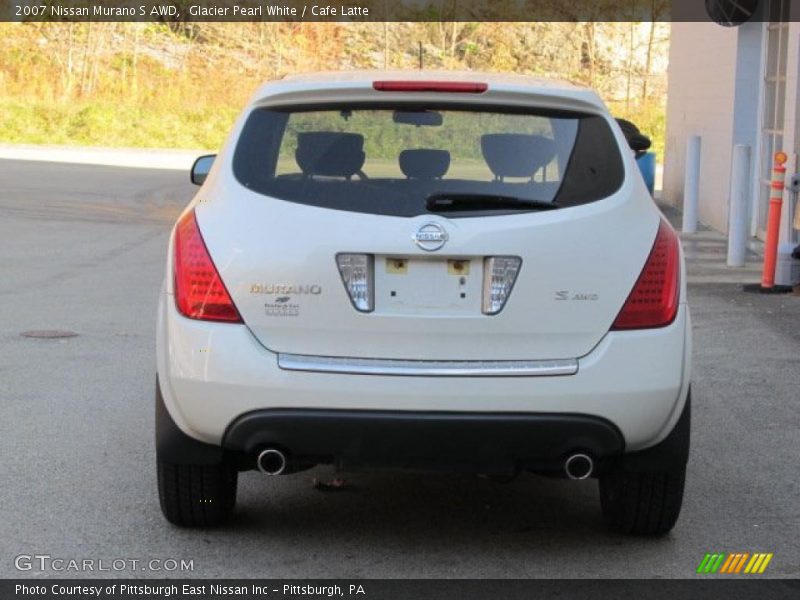 Glacier Pearl White / Cafe Latte 2007 Nissan Murano S AWD