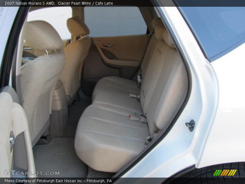 Glacier Pearl White / Cafe Latte 2007 Nissan Murano S AWD