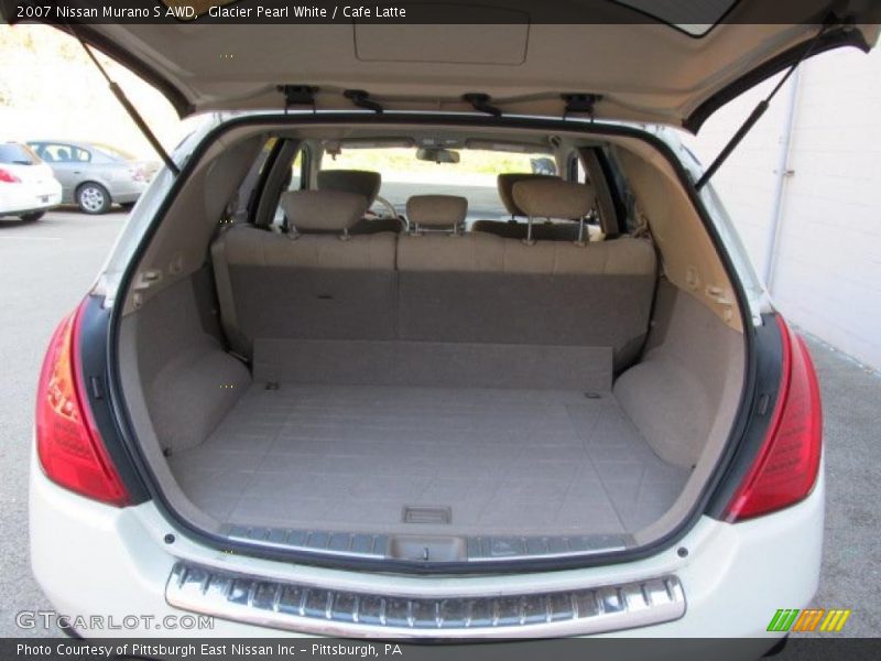 Glacier Pearl White / Cafe Latte 2007 Nissan Murano S AWD