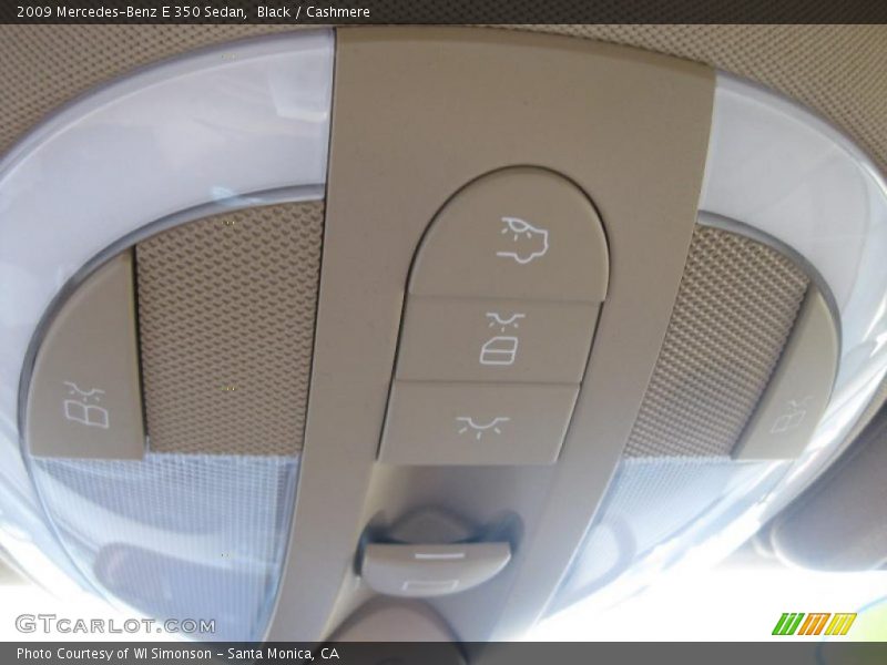 Black / Cashmere 2009 Mercedes-Benz E 350 Sedan