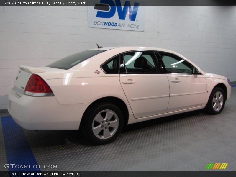 White / Ebony Black 2007 Chevrolet Impala LT