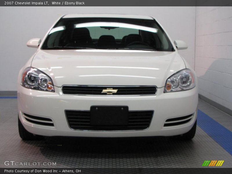 White / Ebony Black 2007 Chevrolet Impala LT