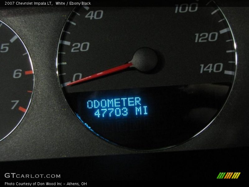 White / Ebony Black 2007 Chevrolet Impala LT