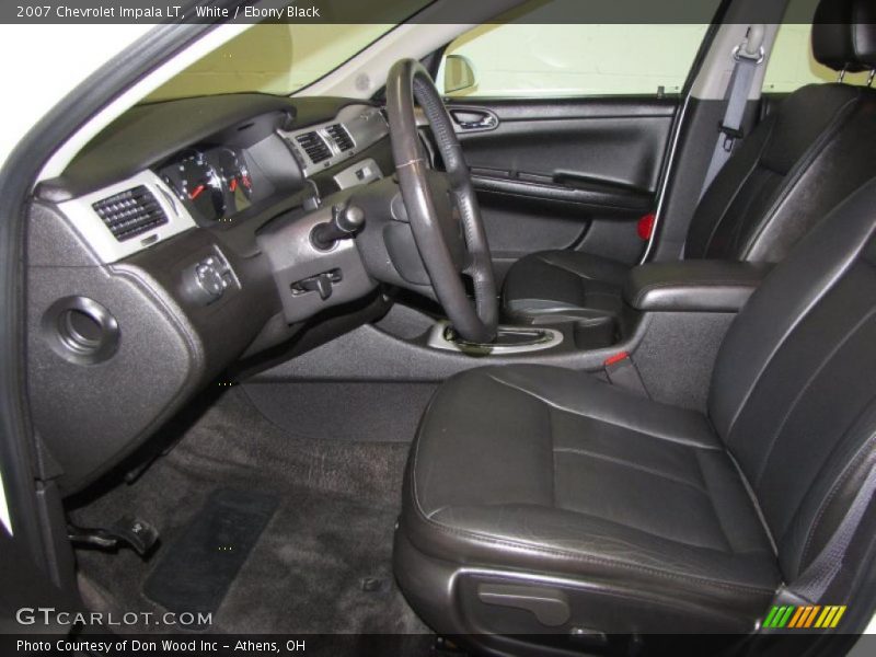 White / Ebony Black 2007 Chevrolet Impala LT