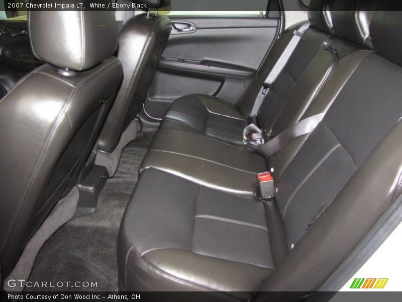 White / Ebony Black 2007 Chevrolet Impala LT