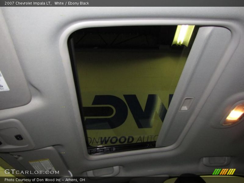 White / Ebony Black 2007 Chevrolet Impala LT