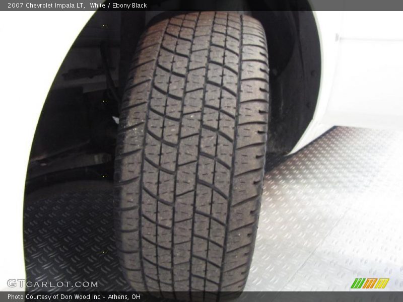 White / Ebony Black 2007 Chevrolet Impala LT