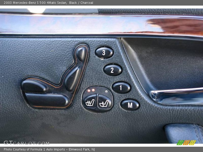 Black / Charcoal 2003 Mercedes-Benz S 500 4Matic Sedan