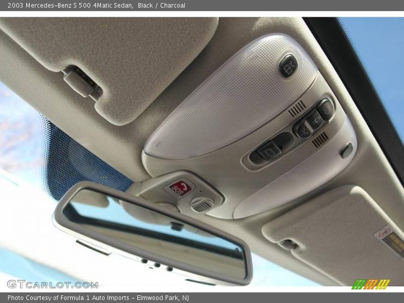 Black / Charcoal 2003 Mercedes-Benz S 500 4Matic Sedan