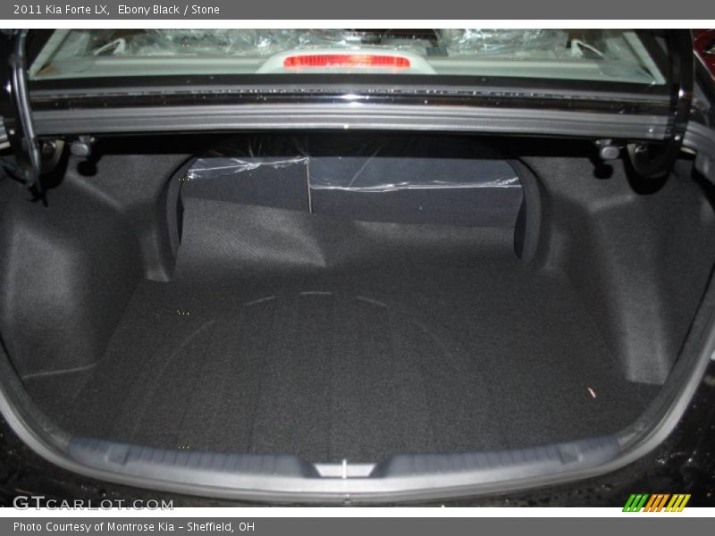Ebony Black / Stone 2011 Kia Forte LX