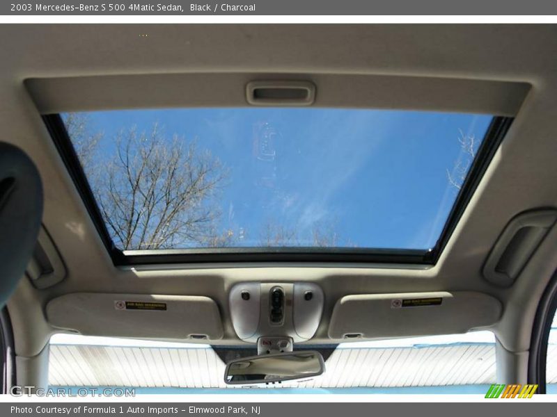 Black / Charcoal 2003 Mercedes-Benz S 500 4Matic Sedan