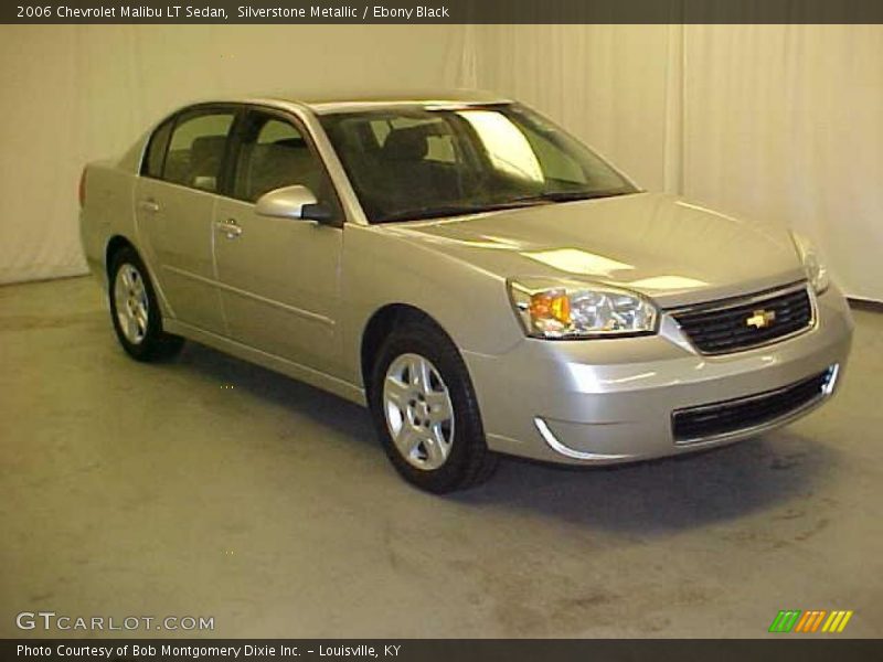 Silverstone Metallic / Ebony Black 2006 Chevrolet Malibu LT Sedan