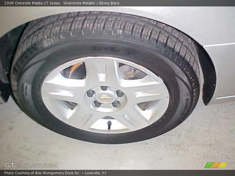 Silverstone Metallic / Ebony Black 2006 Chevrolet Malibu LT Sedan