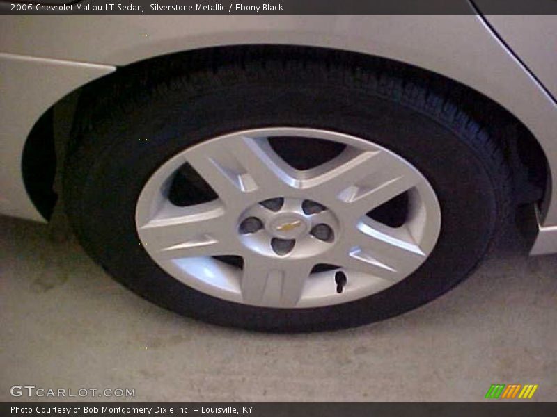 Silverstone Metallic / Ebony Black 2006 Chevrolet Malibu LT Sedan