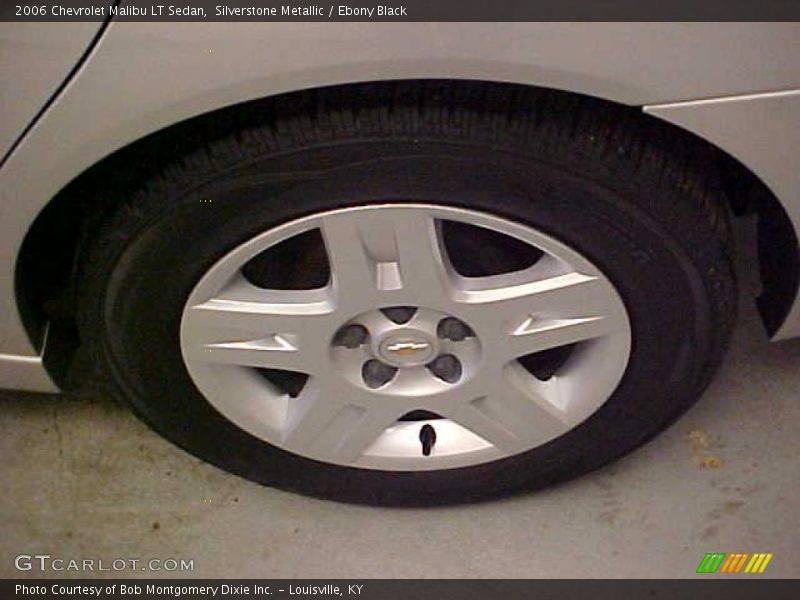 Silverstone Metallic / Ebony Black 2006 Chevrolet Malibu LT Sedan