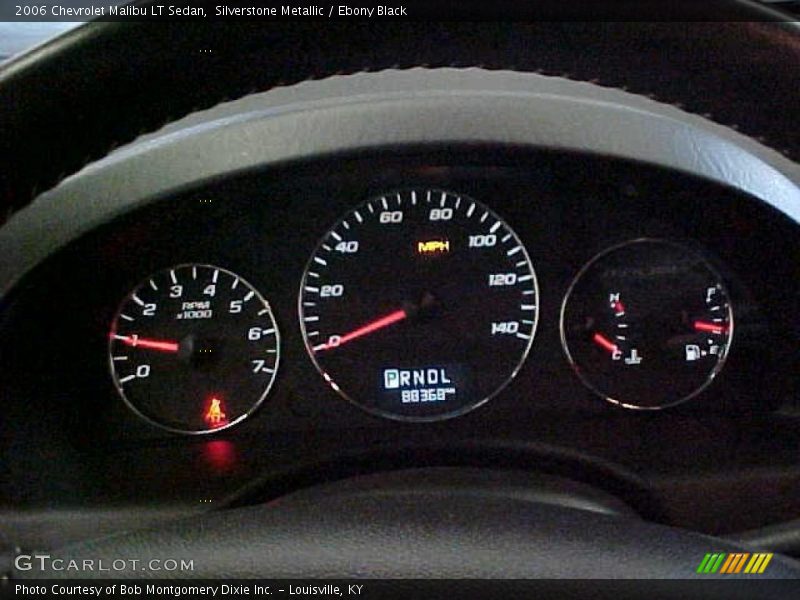 Silverstone Metallic / Ebony Black 2006 Chevrolet Malibu LT Sedan