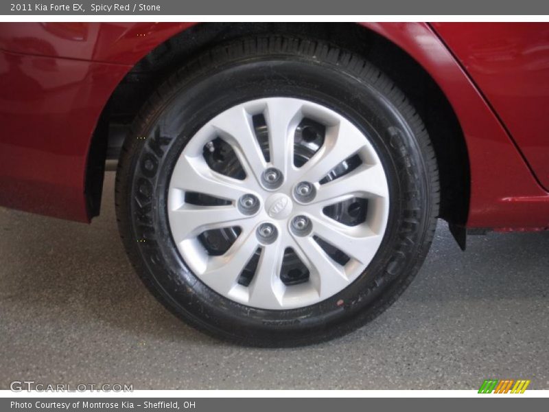 Spicy Red / Stone 2011 Kia Forte EX