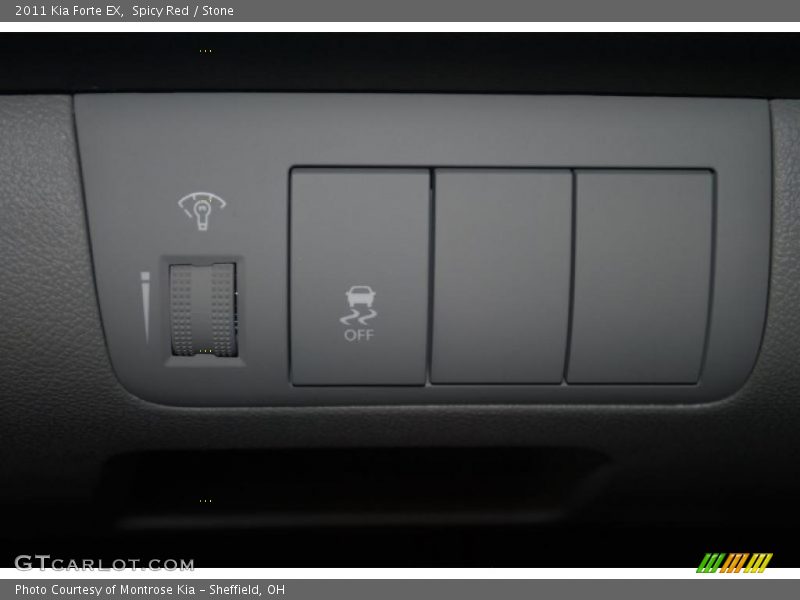 Spicy Red / Stone 2011 Kia Forte EX