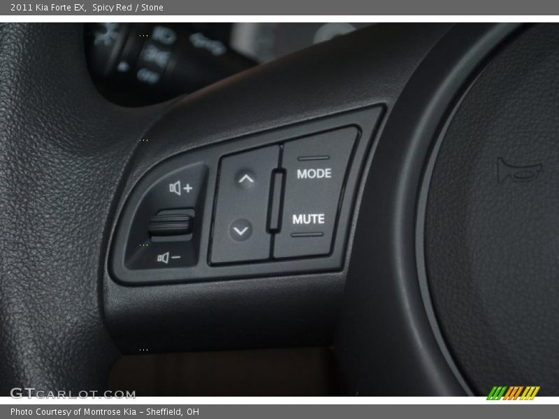 Spicy Red / Stone 2011 Kia Forte EX