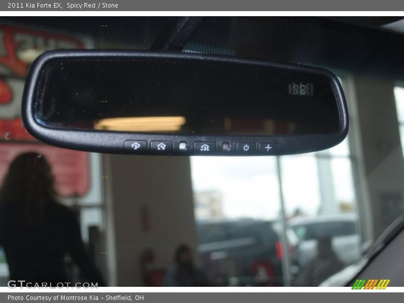 Spicy Red / Stone 2011 Kia Forte EX