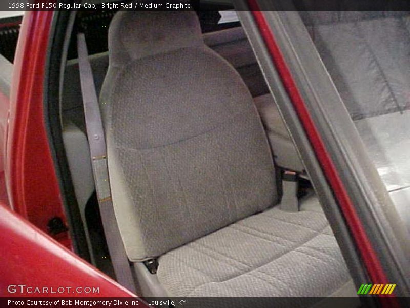 Bright Red / Medium Graphite 1998 Ford F150 Regular Cab
