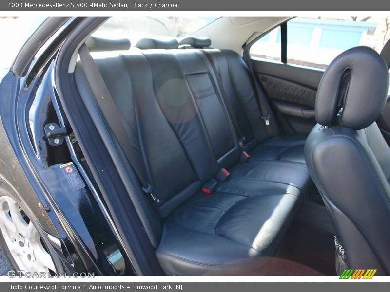Black / Charcoal 2003 Mercedes-Benz S 500 4Matic Sedan