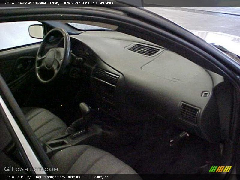 Ultra Silver Metallic / Graphite 2004 Chevrolet Cavalier Sedan