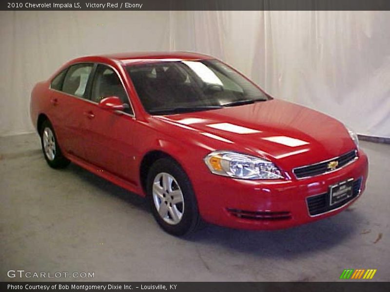 Victory Red / Ebony 2010 Chevrolet Impala LS