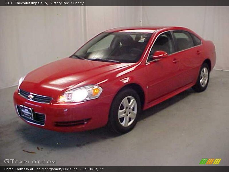 Victory Red / Ebony 2010 Chevrolet Impala LS