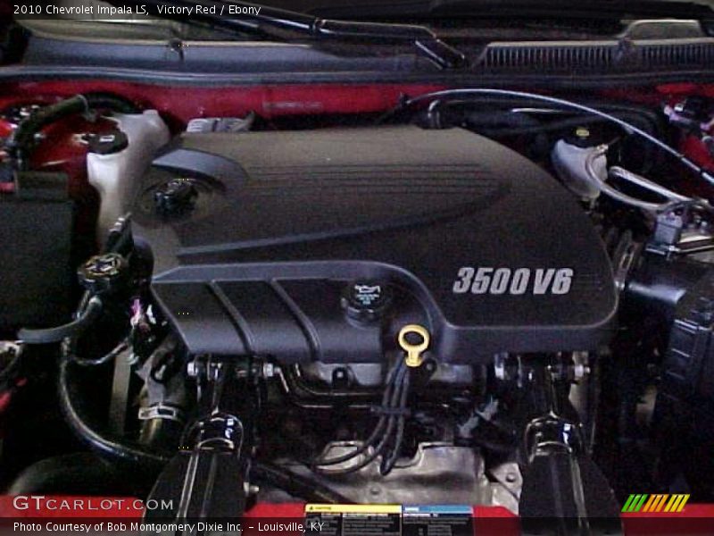 Victory Red / Ebony 2010 Chevrolet Impala LS