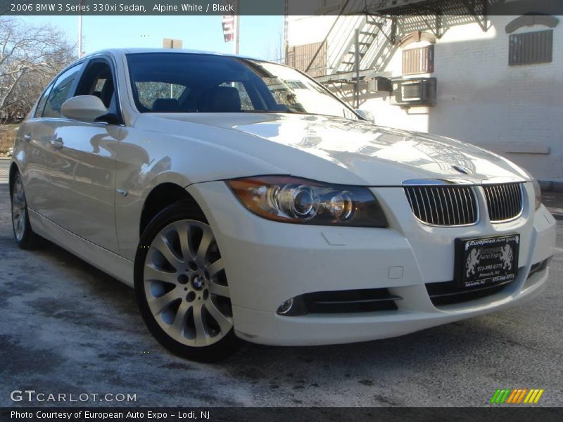 Alpine White / Black 2006 BMW 3 Series 330xi Sedan