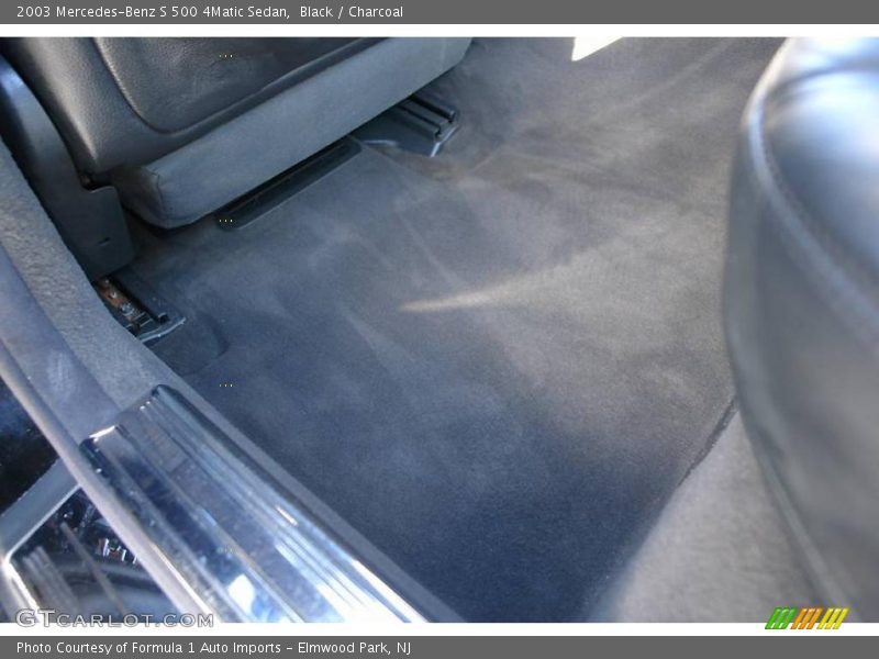 Black / Charcoal 2003 Mercedes-Benz S 500 4Matic Sedan