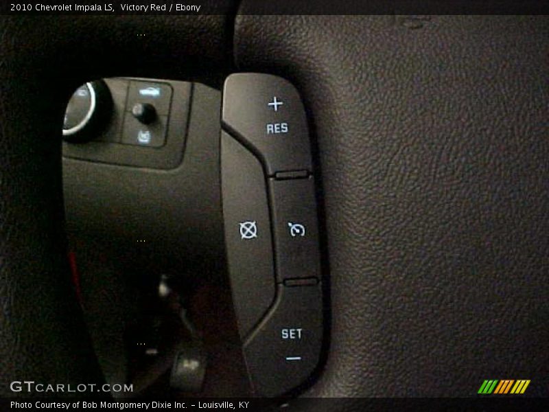 Victory Red / Ebony 2010 Chevrolet Impala LS