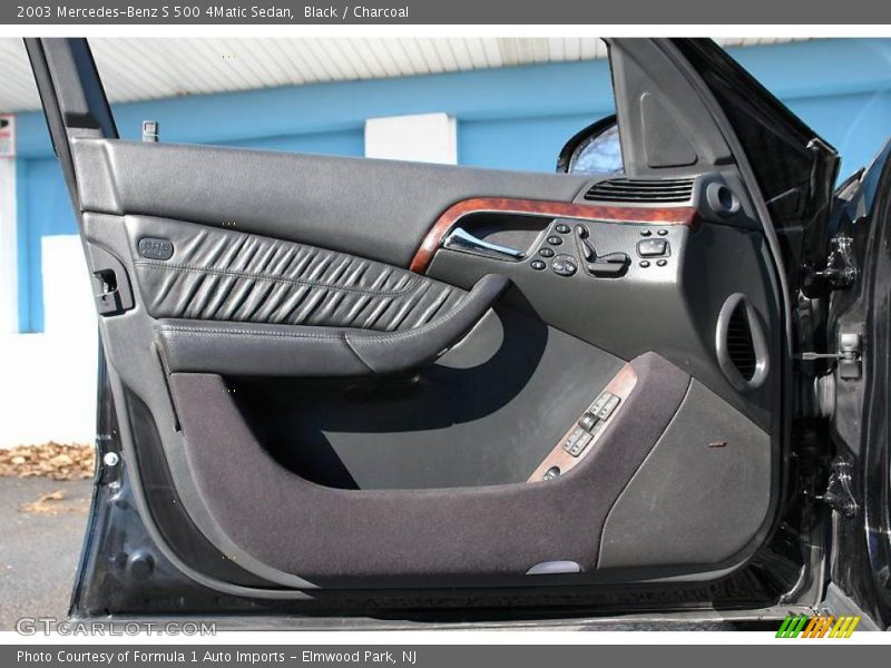 Black / Charcoal 2003 Mercedes-Benz S 500 4Matic Sedan