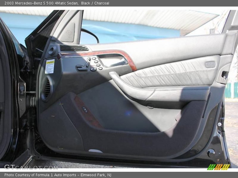 Black / Charcoal 2003 Mercedes-Benz S 500 4Matic Sedan