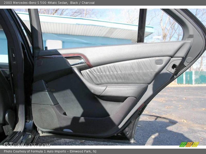 Black / Charcoal 2003 Mercedes-Benz S 500 4Matic Sedan