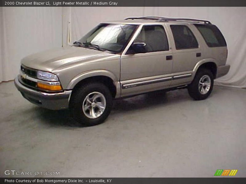 Light Pewter Metallic / Medium Gray 2000 Chevrolet Blazer LS