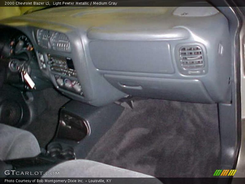 Light Pewter Metallic / Medium Gray 2000 Chevrolet Blazer LS