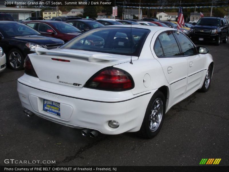 Summit White / Dark Pewter 2004 Pontiac Grand Am GT Sedan