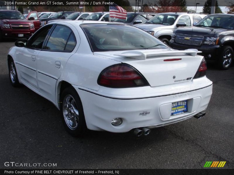 Summit White / Dark Pewter 2004 Pontiac Grand Am GT Sedan