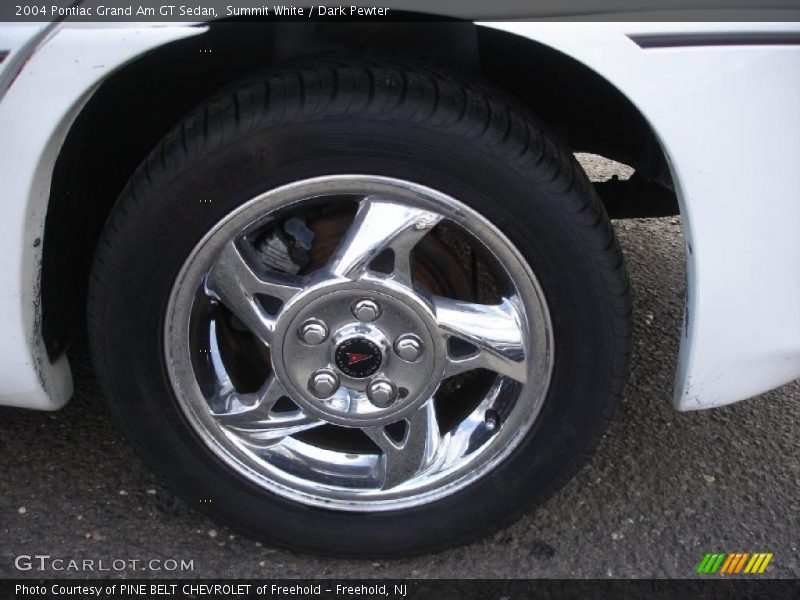 Summit White / Dark Pewter 2004 Pontiac Grand Am GT Sedan