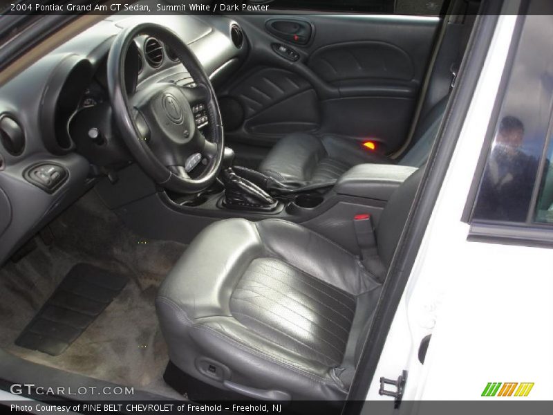Summit White / Dark Pewter 2004 Pontiac Grand Am GT Sedan