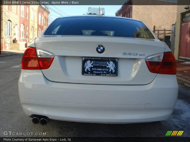 Alpine White / Black 2006 BMW 3 Series 330xi Sedan
