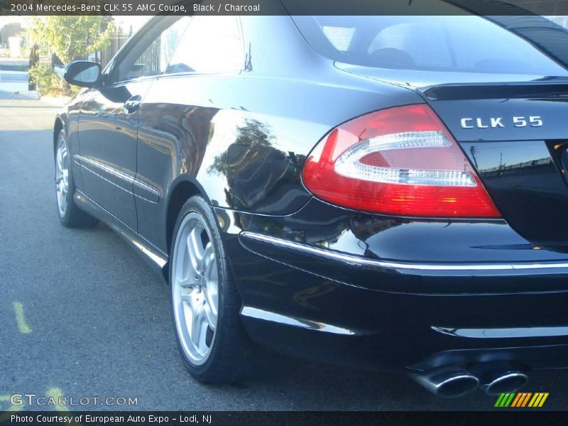 Black / Charcoal 2004 Mercedes-Benz CLK 55 AMG Coupe