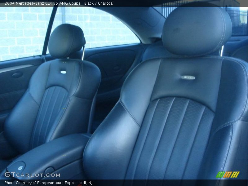 Black / Charcoal 2004 Mercedes-Benz CLK 55 AMG Coupe