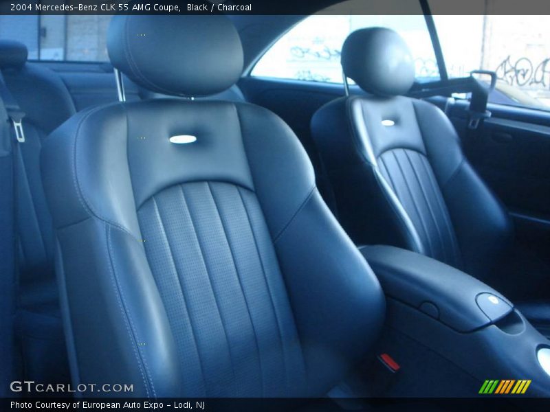 Black / Charcoal 2004 Mercedes-Benz CLK 55 AMG Coupe