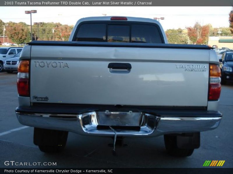 Lunar Mist Silver Metallic / Charcoal 2003 Toyota Tacoma PreRunner TRD Double Cab