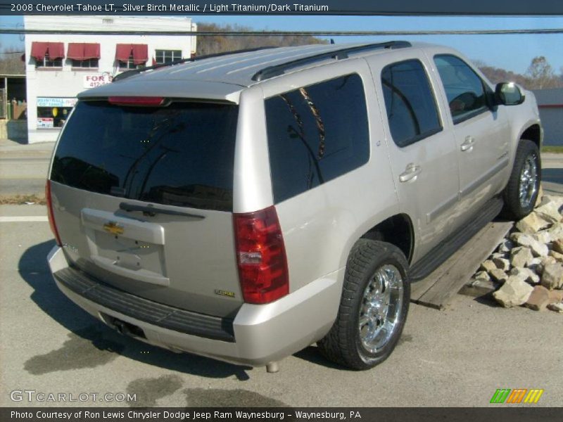 Silver Birch Metallic / Light Titanium/Dark Titanium 2008 Chevrolet Tahoe LT