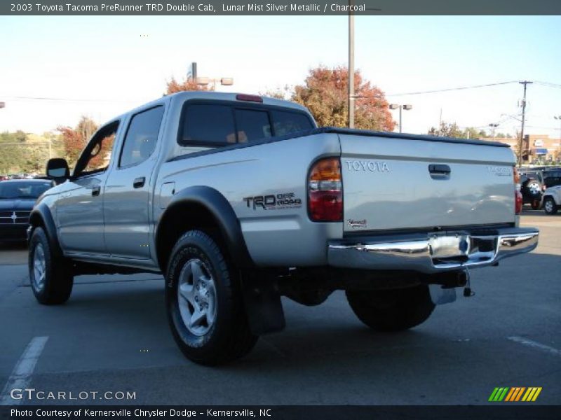 Lunar Mist Silver Metallic / Charcoal 2003 Toyota Tacoma PreRunner TRD Double Cab