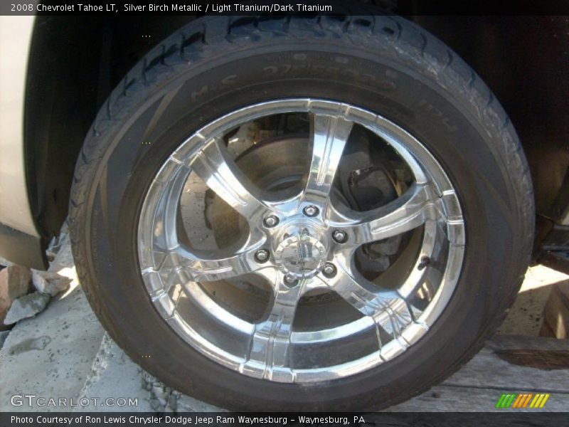 Silver Birch Metallic / Light Titanium/Dark Titanium 2008 Chevrolet Tahoe LT